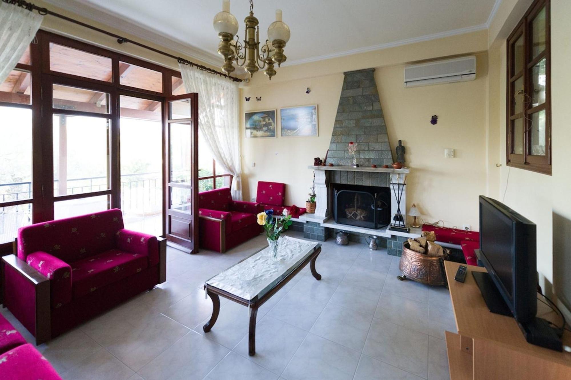 Zíria Luxurious Villa Anastasia מראה חיצוני תמונה
