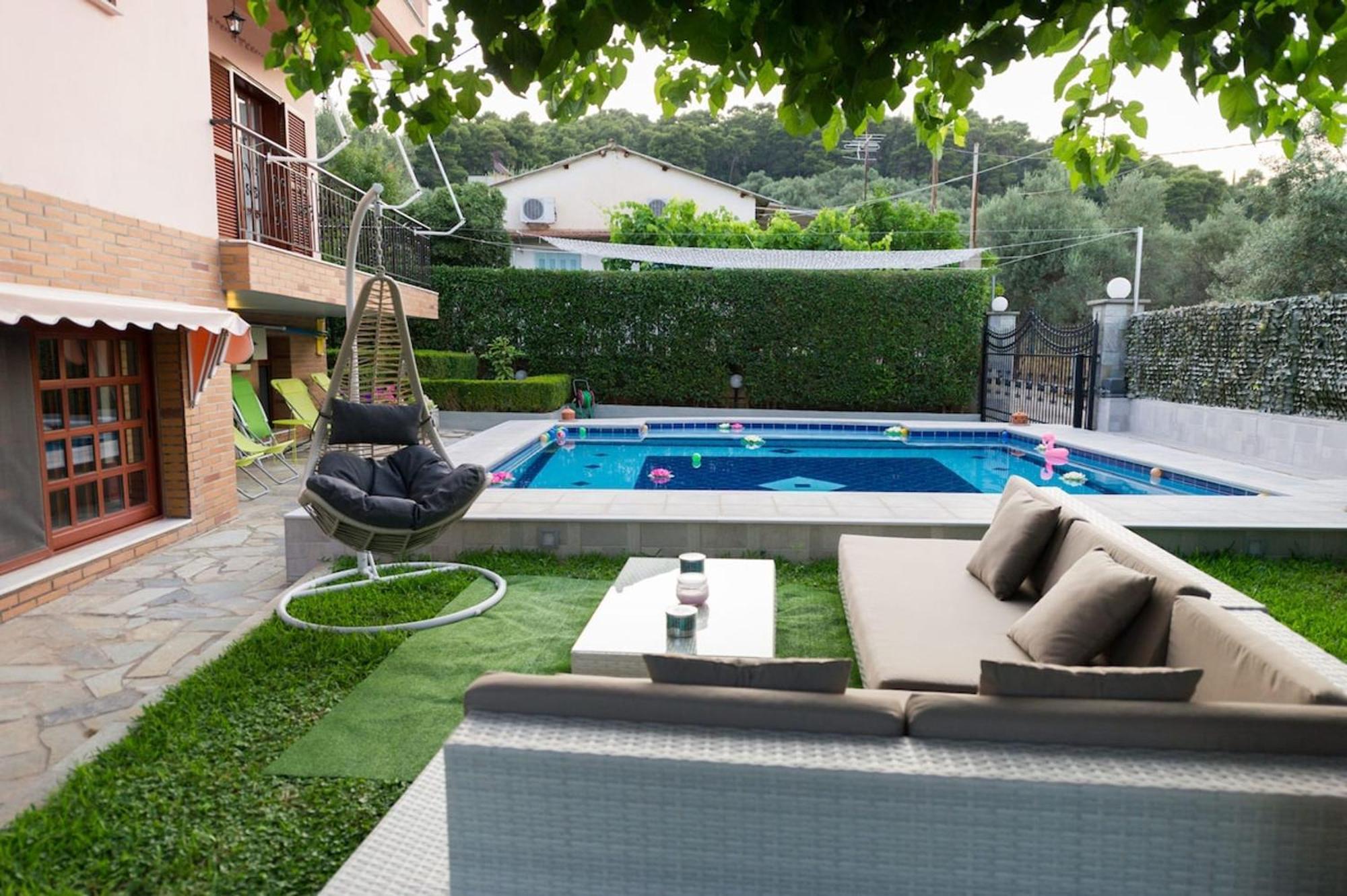 Zíria Luxurious Villa Anastasia מראה חיצוני תמונה
